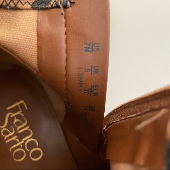 NWOT Franco Sarto | Women’s Leopard Ankle Boots - Picture 8 of 8